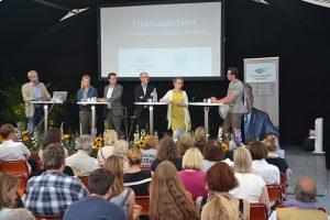 Henrik Hammargren (Dag Hammarskjöld Foundation); Karolina Lindholm Billing (UNHCR); Kristof Tamas (Delmi); Lars Johan Lönnback (IOM); Anna-Karin Johansson (Svenska Afghanistankommittén); Pieter Jan van Eggermont (Läkare Utan Gränser)