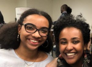 Sewit and Sophia at the validation consultation in NYC